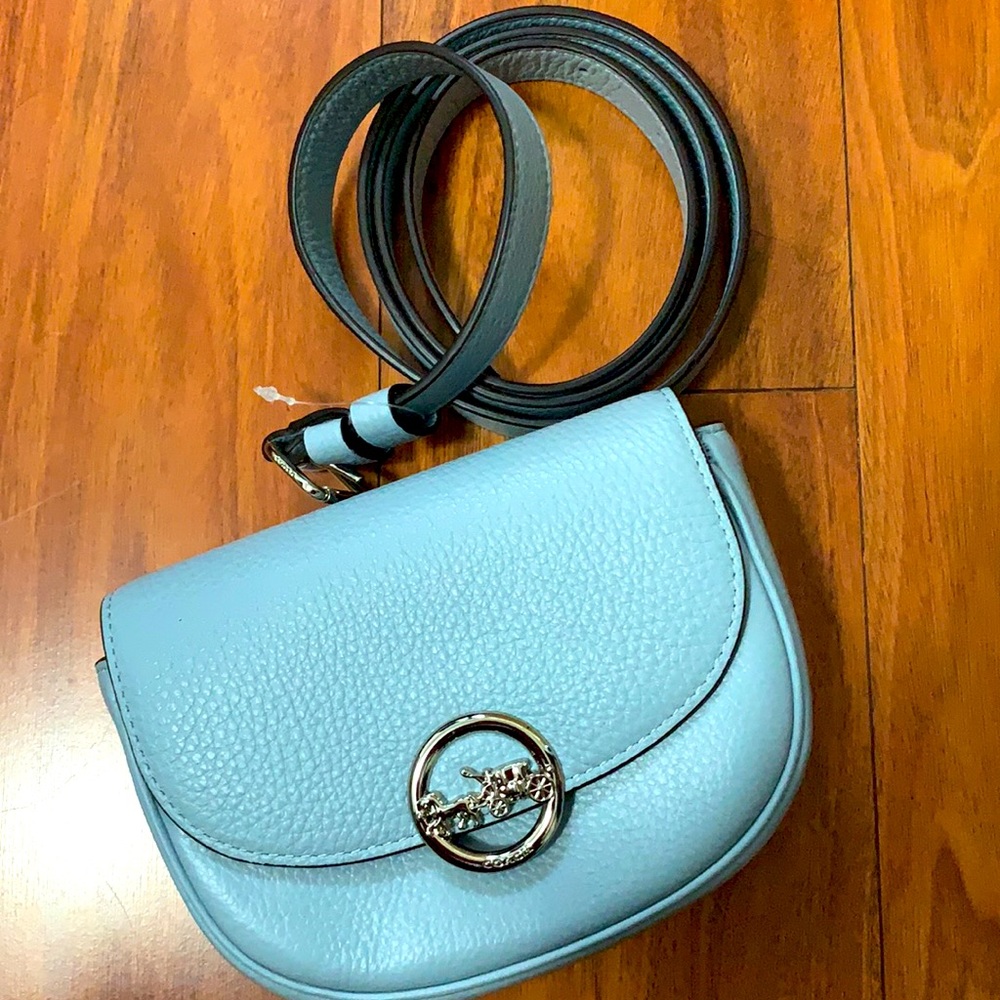 Coach mini clutch/messenger bag